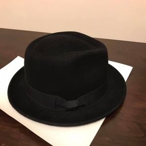 Hat Black Wool